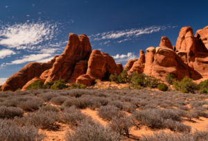 USA, Utah, Arches National Park, Devils Garden, rock formations, USA, Utah, Arches National Park, Devils Garden, rock formations,